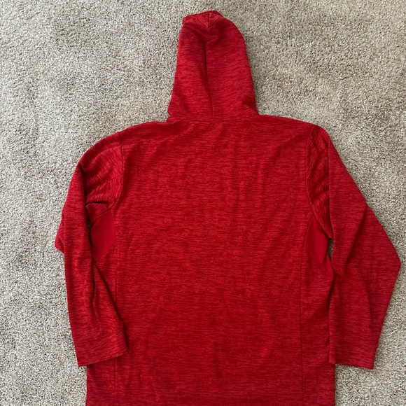 Boston Red Sox Majestic Hoodie Mens XL Red 2018 World Series Do Damage MLB - Picture 5 of 5